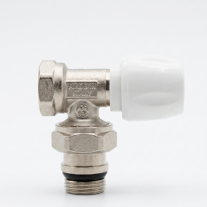 Válvula Angular de Radiador 1/2" con Monocomando — General Fittings